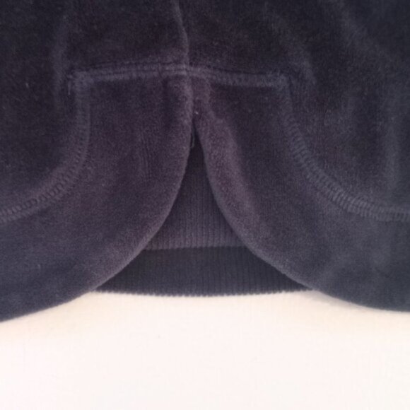 Calia by Carrie Underwood Ladies Size Large Navy Velour Long Sleeves Top - Picture 7 of 11
